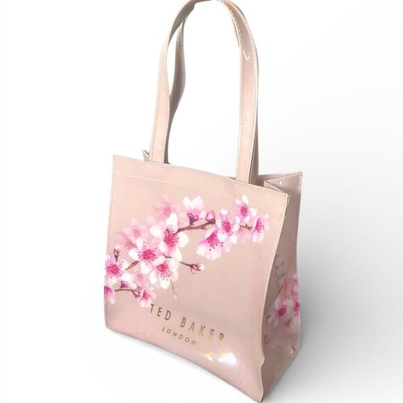 TED BAKER - Large Icon - Pammcon Soft Blossom Tote - Pink In Light Pink - Picture 3 of 3